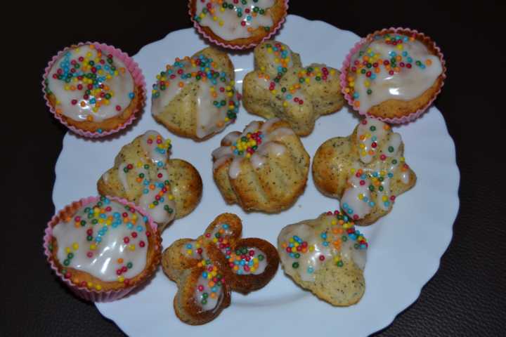 Zitronen Muffins